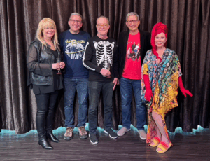 Conner Twins with the B-52s