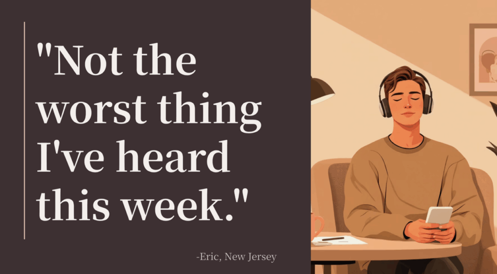 Not the worst thing I've heard this week.